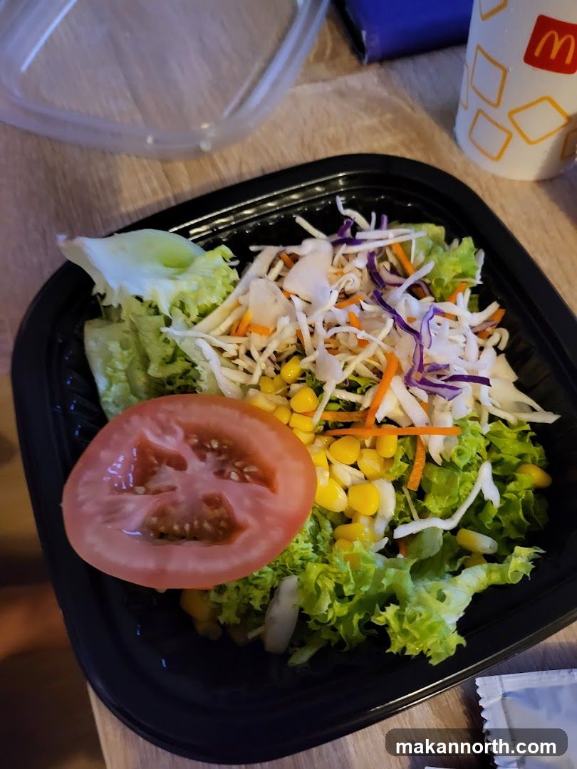 Salad with Tomato and Corn