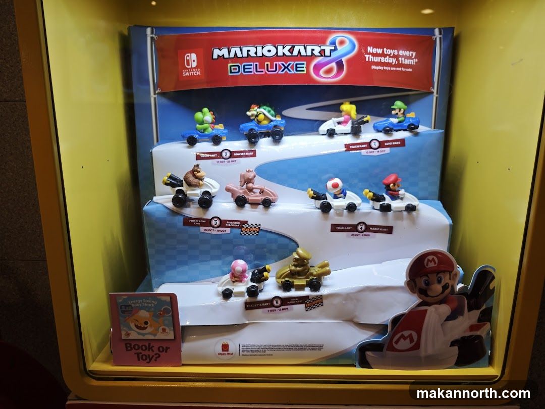Mario Kart Deluxe Toy Display