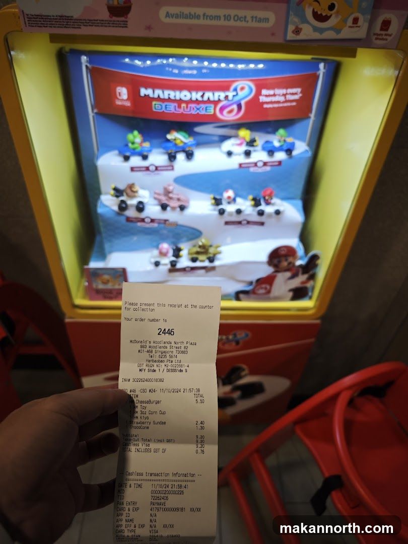 McDonald's Mario Kart 8 Deluxe Promotion