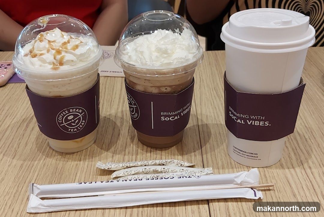 Three Coffee Drinks