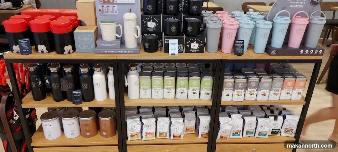 Coffee and Tea Merchandise Display