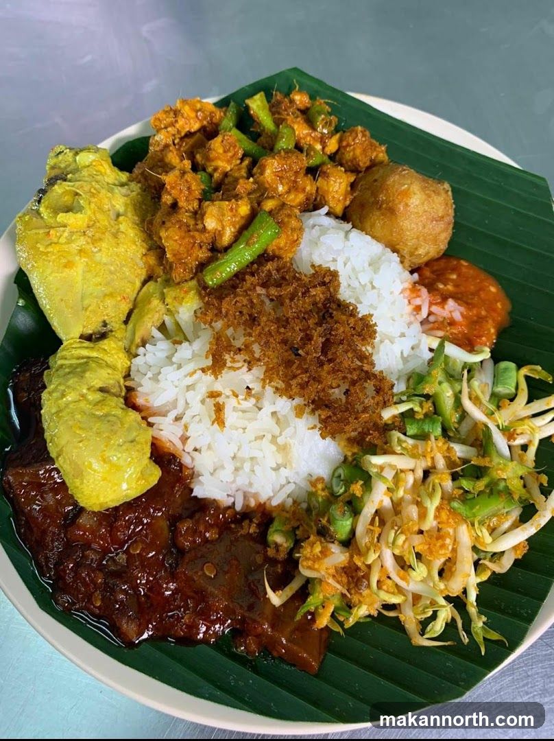 Plate of Rice with Various Toppings