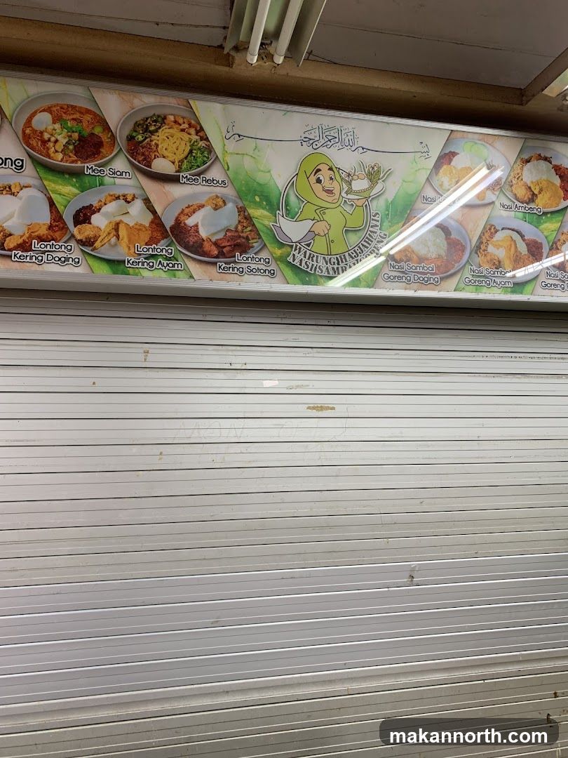Warung Nasi Sampurna Menu