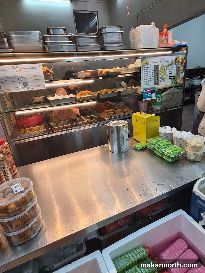 Food stall display
