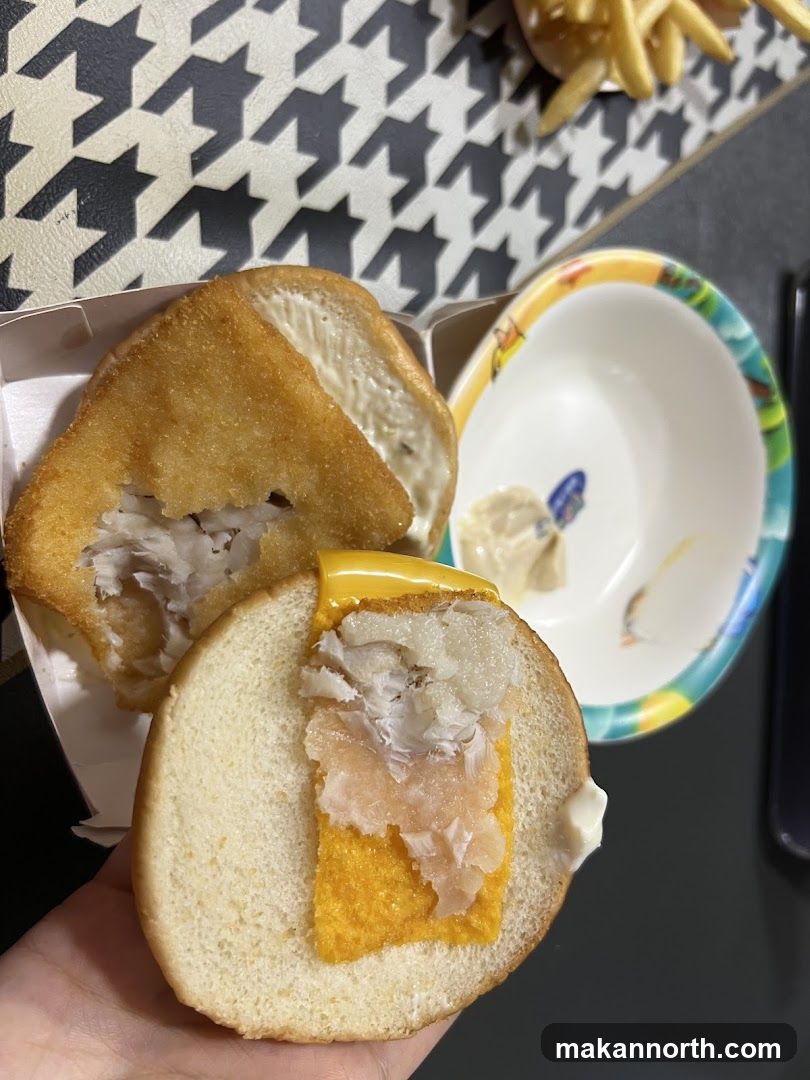 Fish Sandwich and Fries
