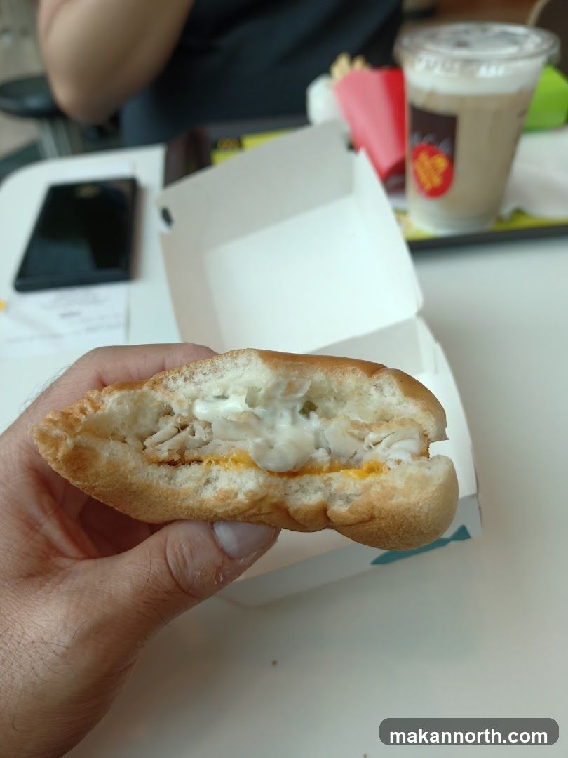Fish Sandwich and Drink