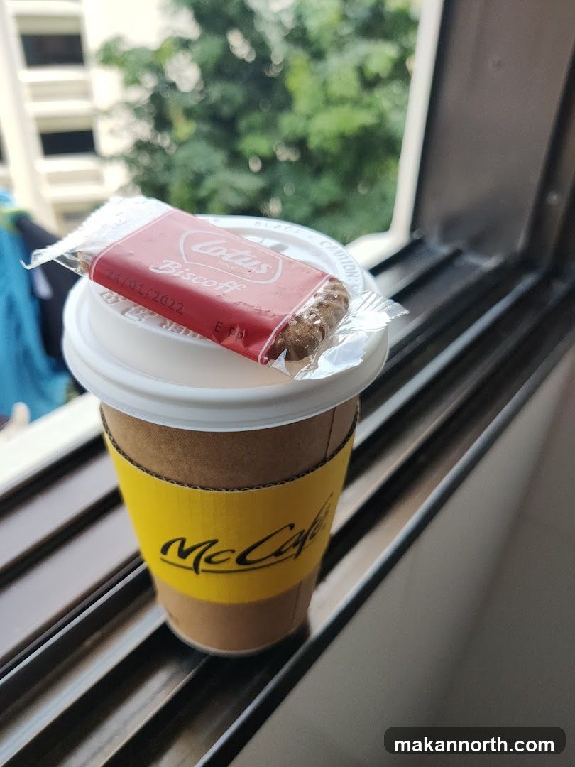 McCafé Coffee and Biscoff Cookie