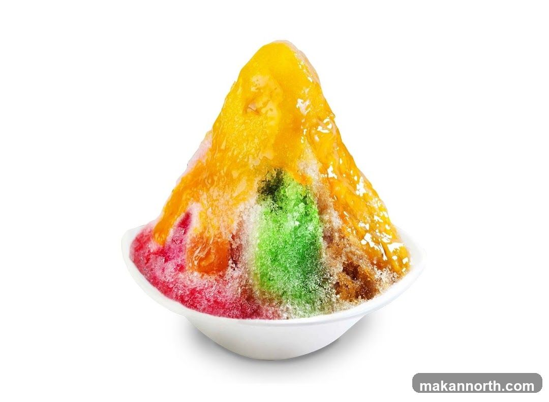 Shaved Ice Dessert