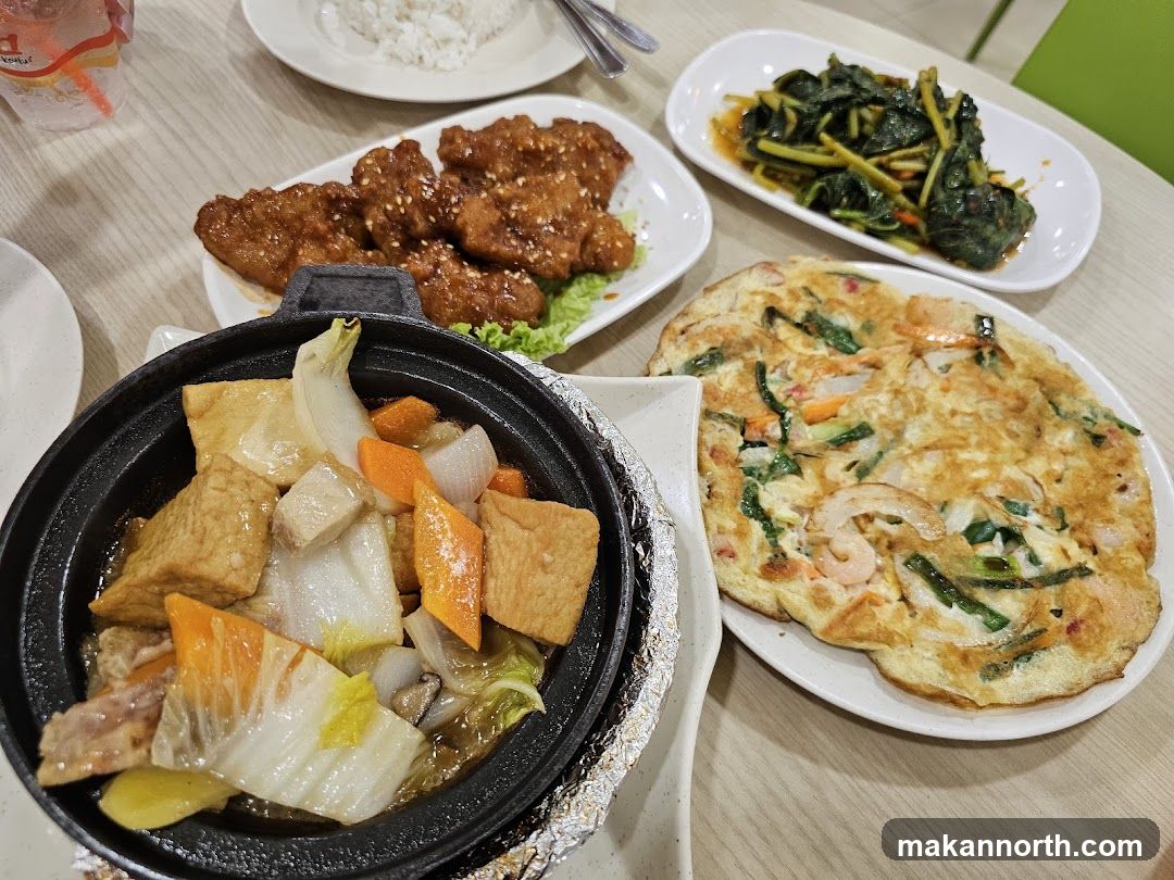 A table full of Asian dishes