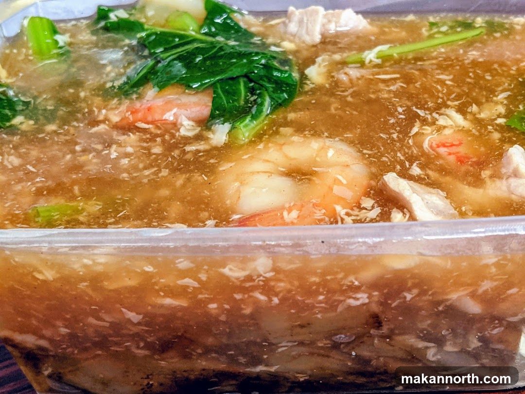 Seafood and Vegetable Noodle Dish