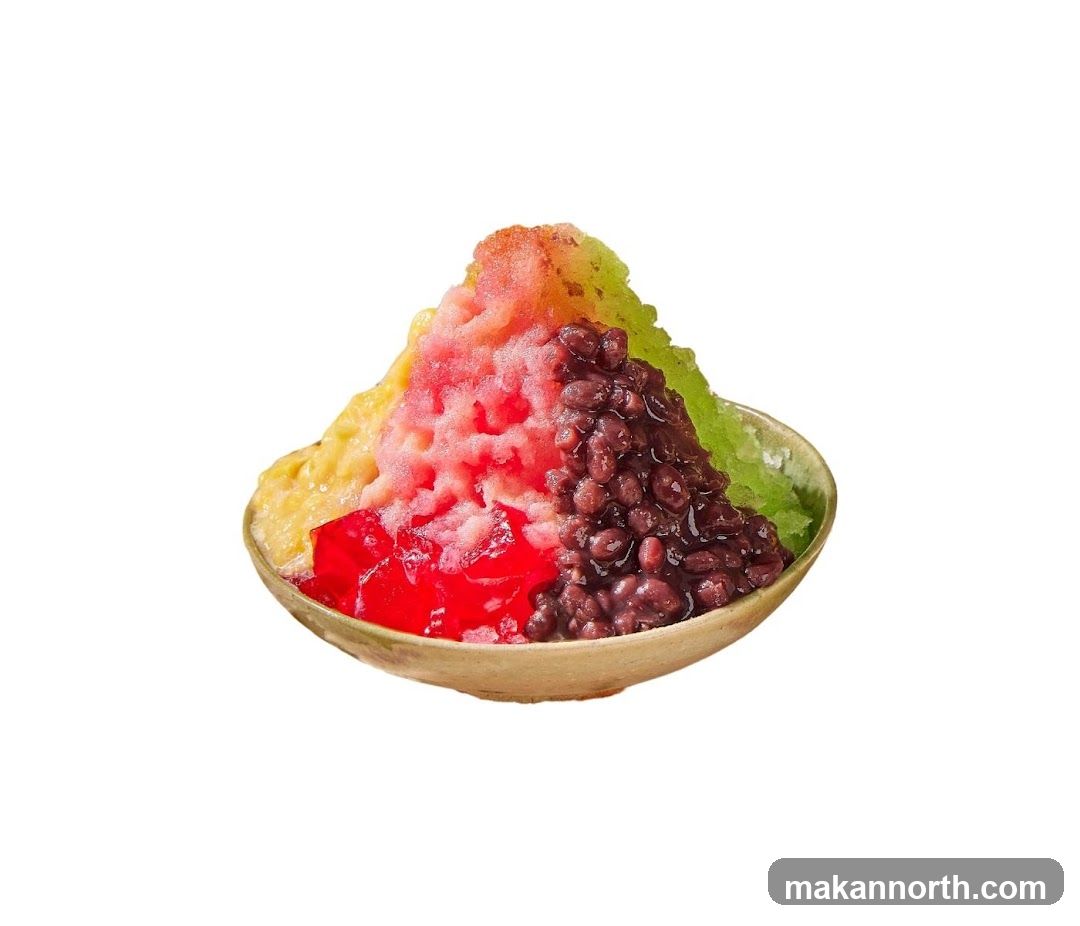 Shaved Ice Dessert