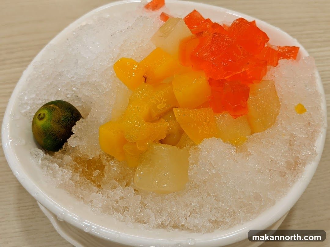 Dessert with Fruit and Jelly
