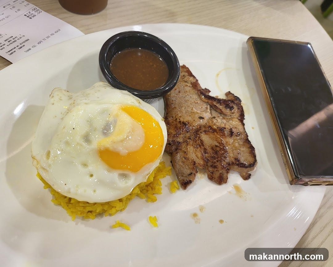 Steak and Eggs Meal