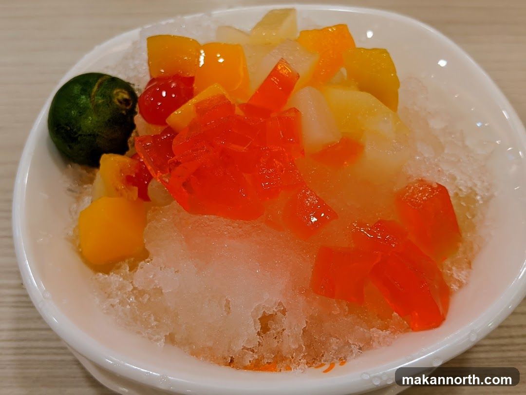 Shaved Ice Dessert