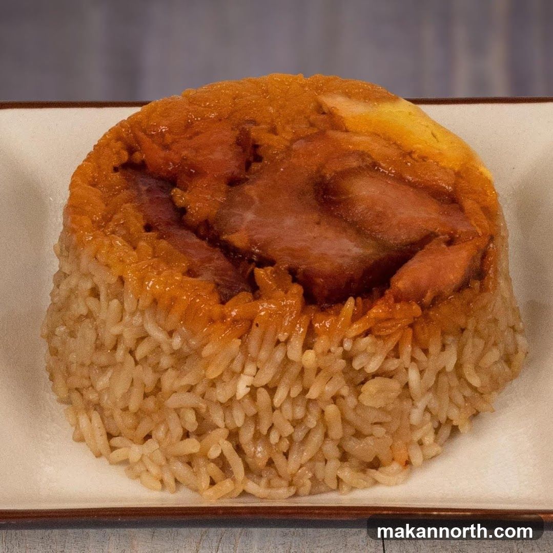 Steamed Rice with Pork