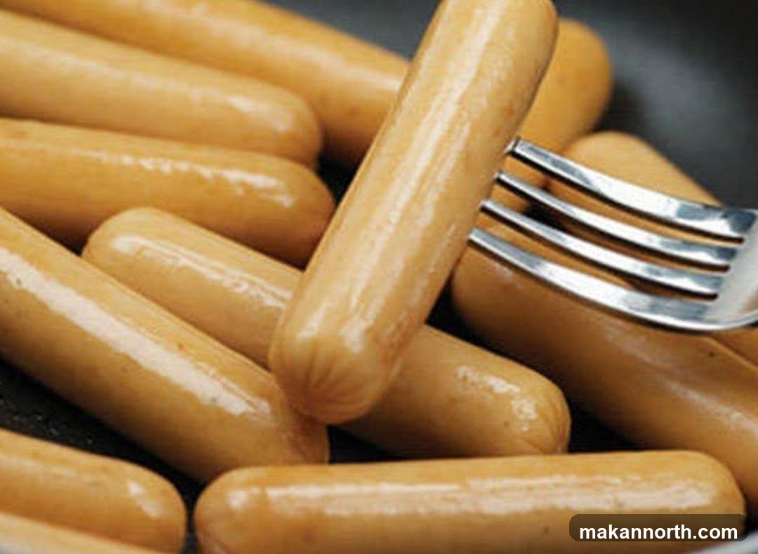 Sausages on a Fork
