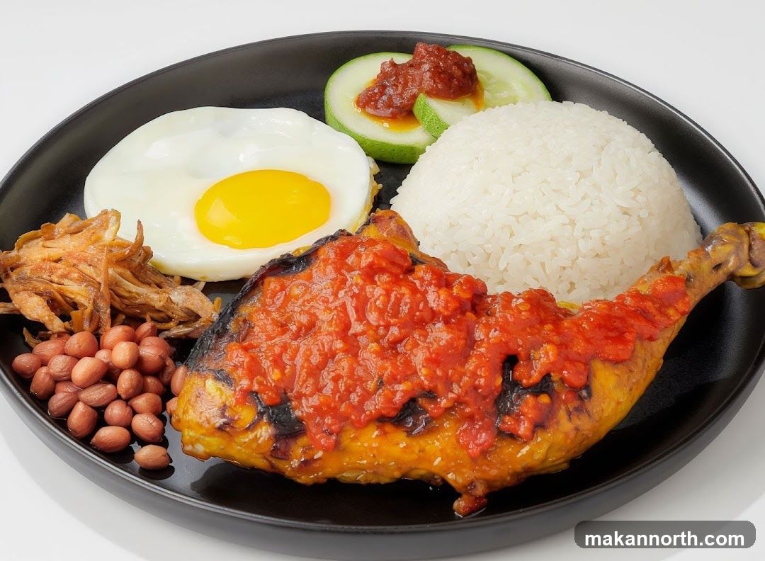 Nasi Ayam Penyet