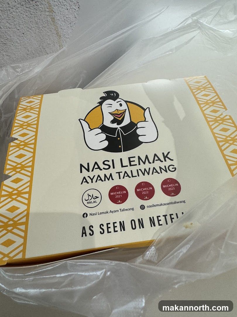 Nasi Lemak Ayam Taliwang Box