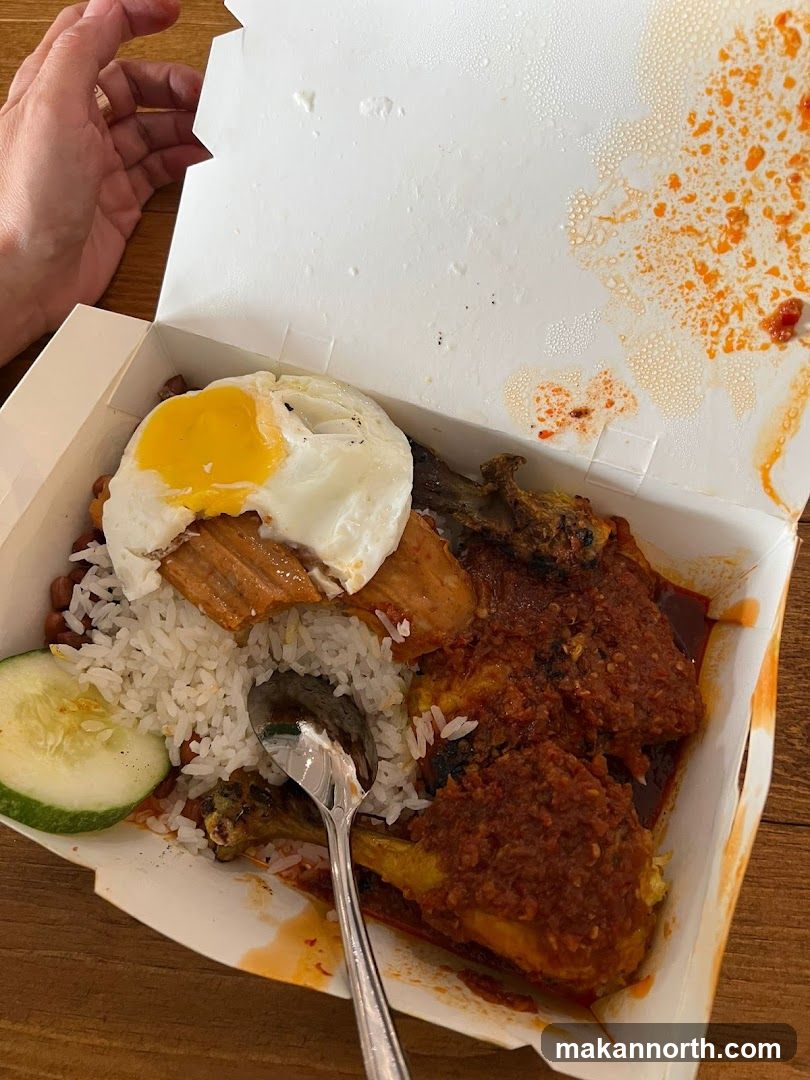 Nasi Lemak Takeaway Box