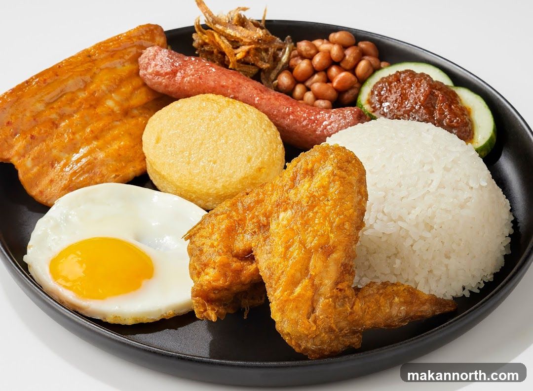 Nasi Lemak Platter