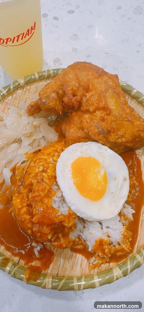 Fried Chicken Rice Plate