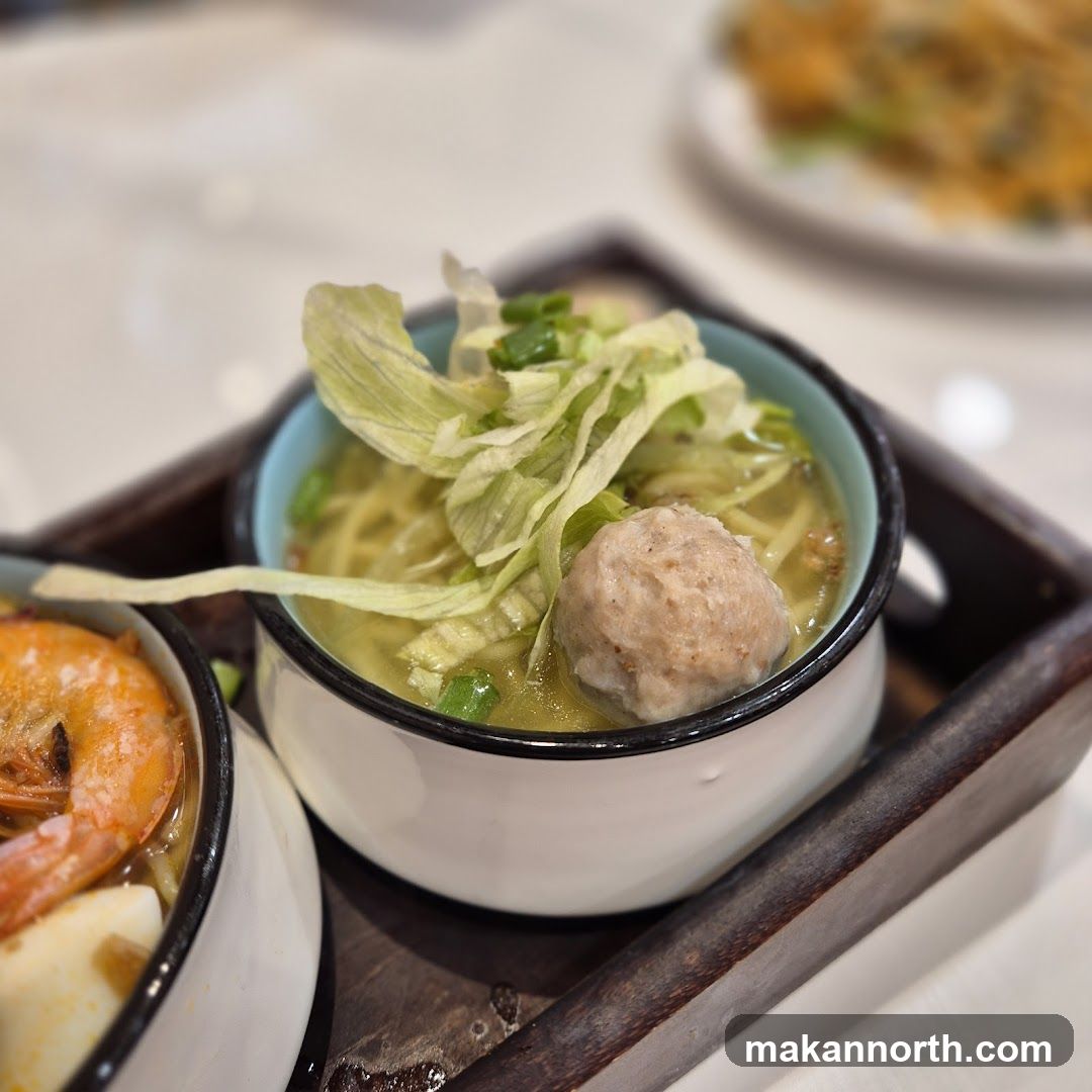 Noodle Soup with Meatball