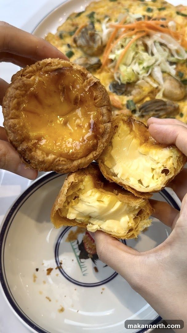 Egg Tarts and Oyster Omelet