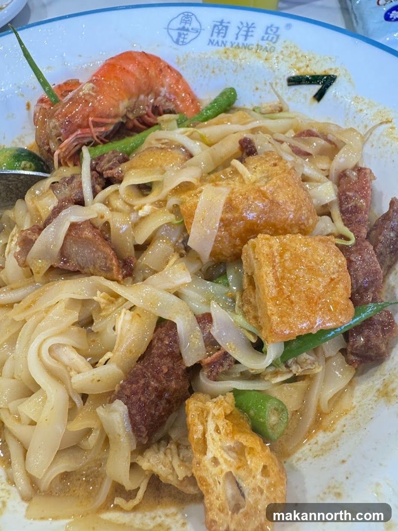 Noodles with Shrimp and Tofu