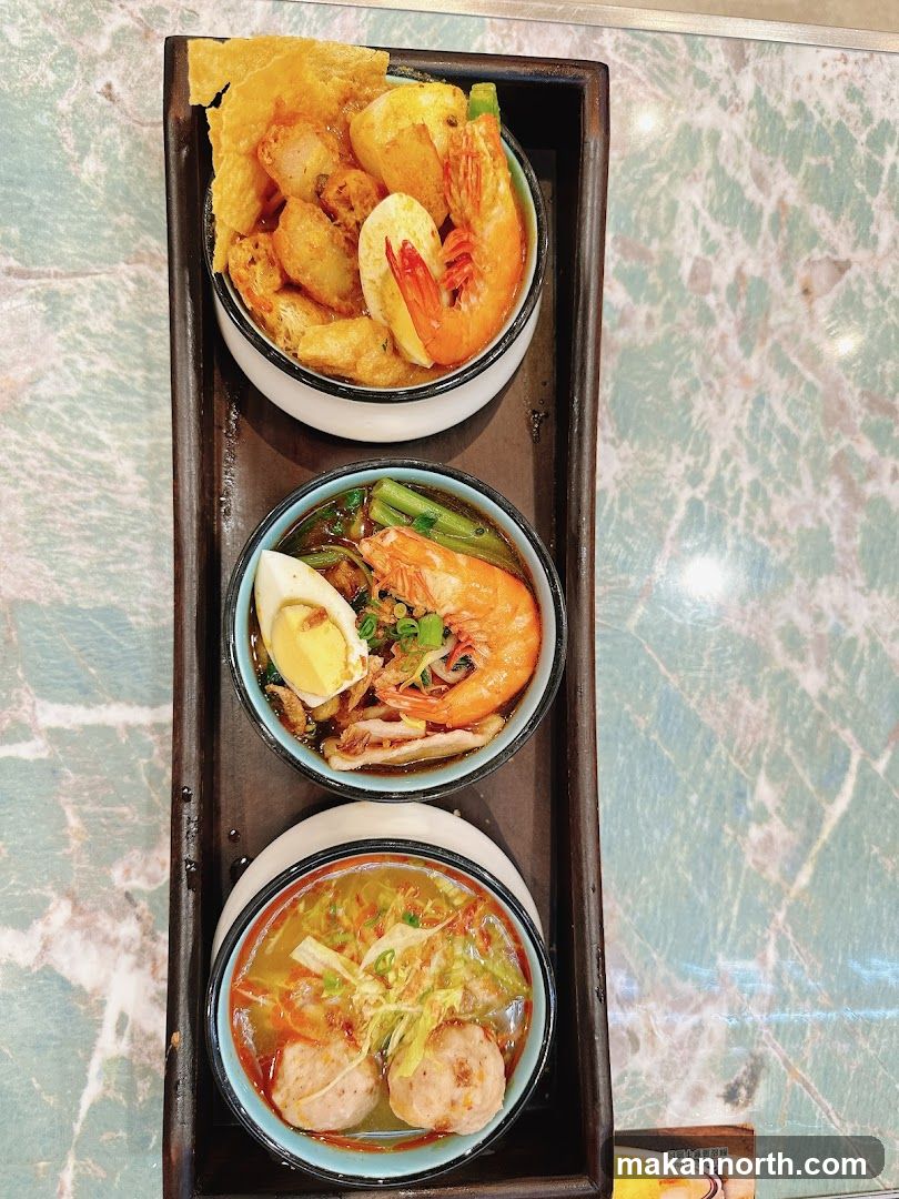 Three Bowls of Noodles