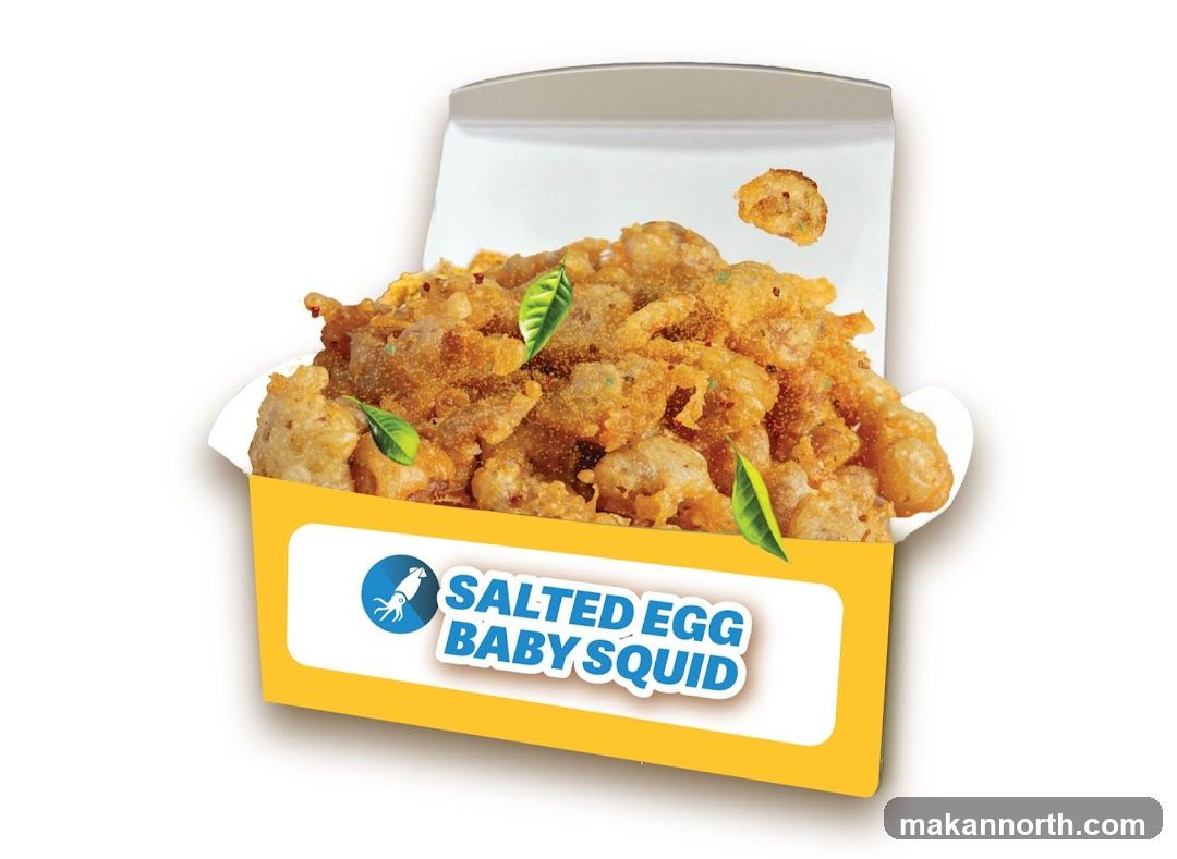 Salted Egg Baby Squid