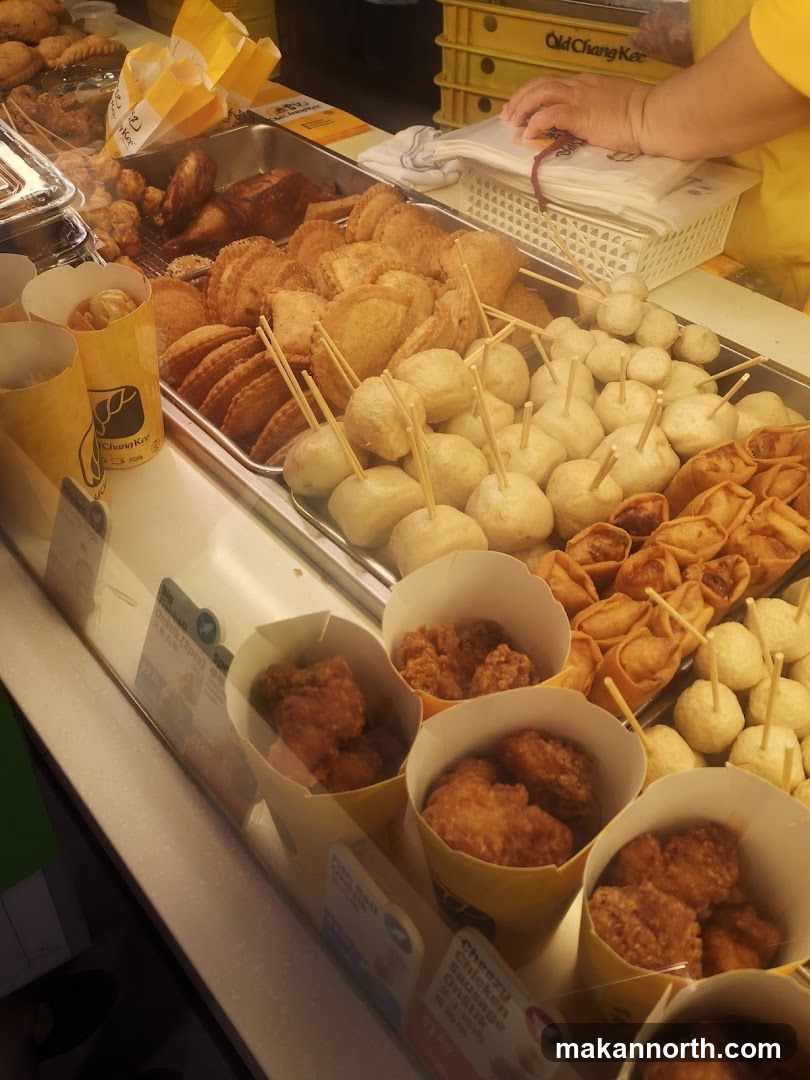 Fried Snacks Display