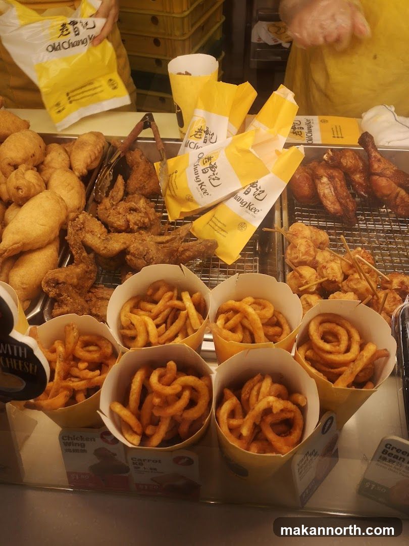 Fried Food Display