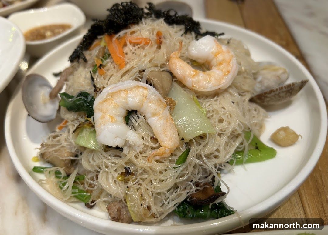 Shrimp and Rice Noodle Dish