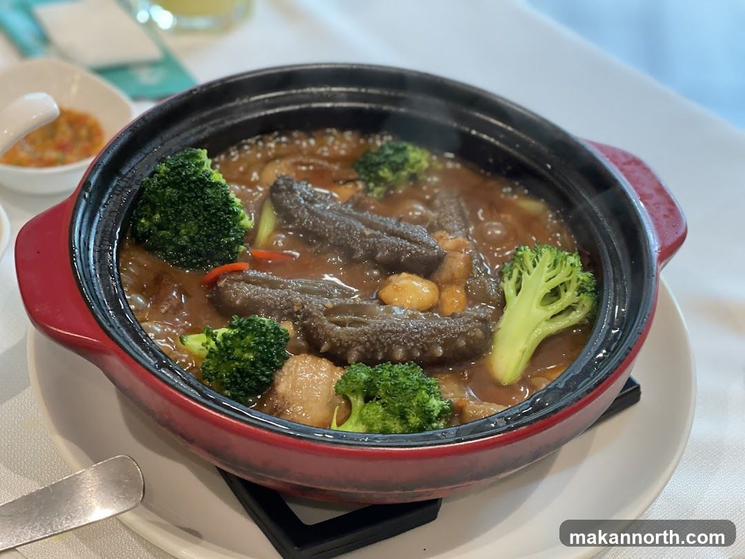 Braised Sea Cucumber with Broccoli