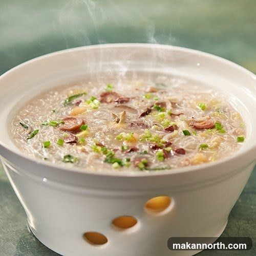 Steaming Bowl of Congee