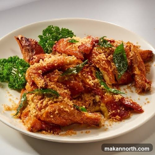 Crispy Fried Chicken with Toppings