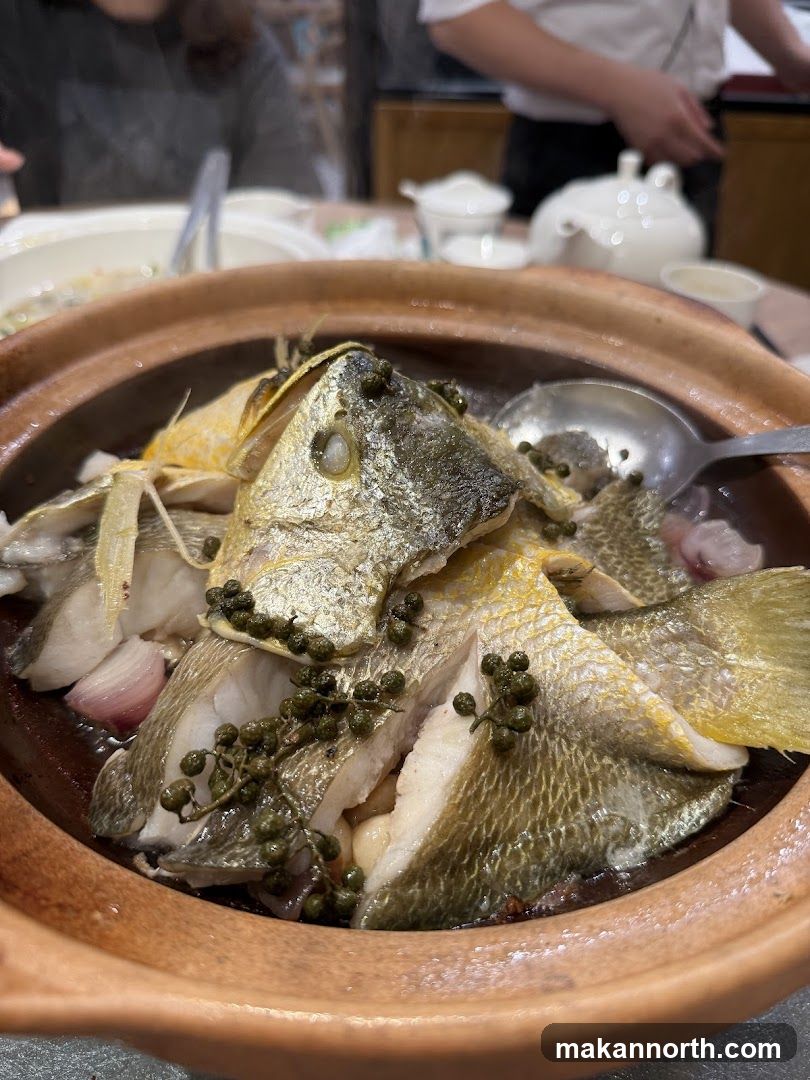 Steamed Fish with Peppercorns