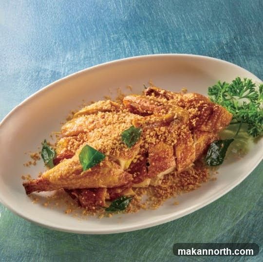 Crispy Fried Chicken with Toppings
