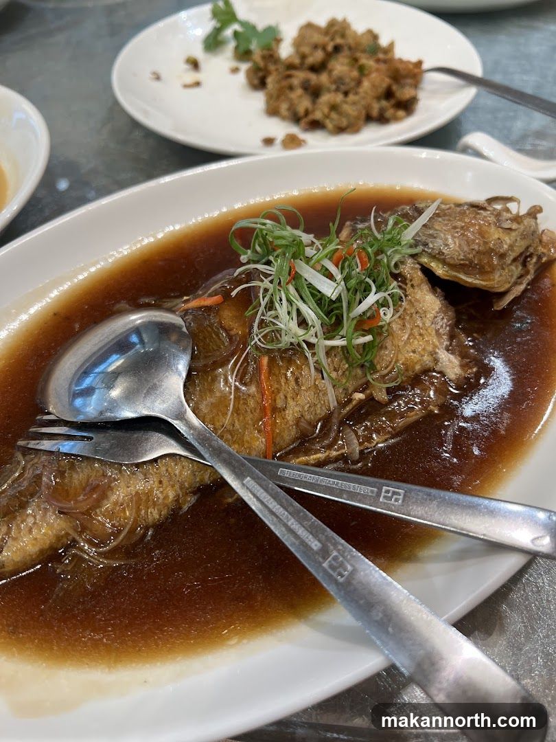 Steamed Fish with Sauce
