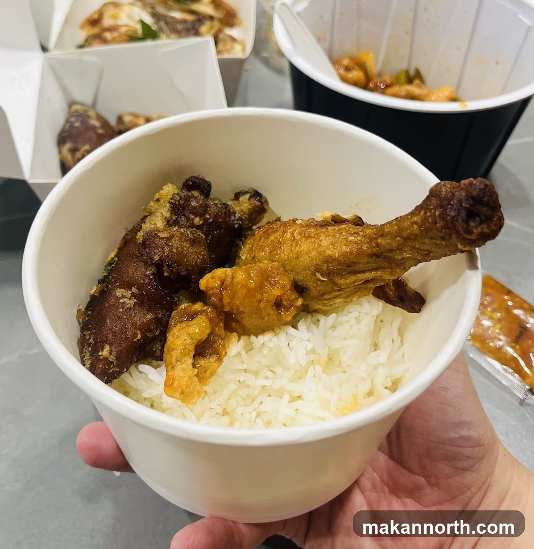 Fried Chicken and Rice Bowl