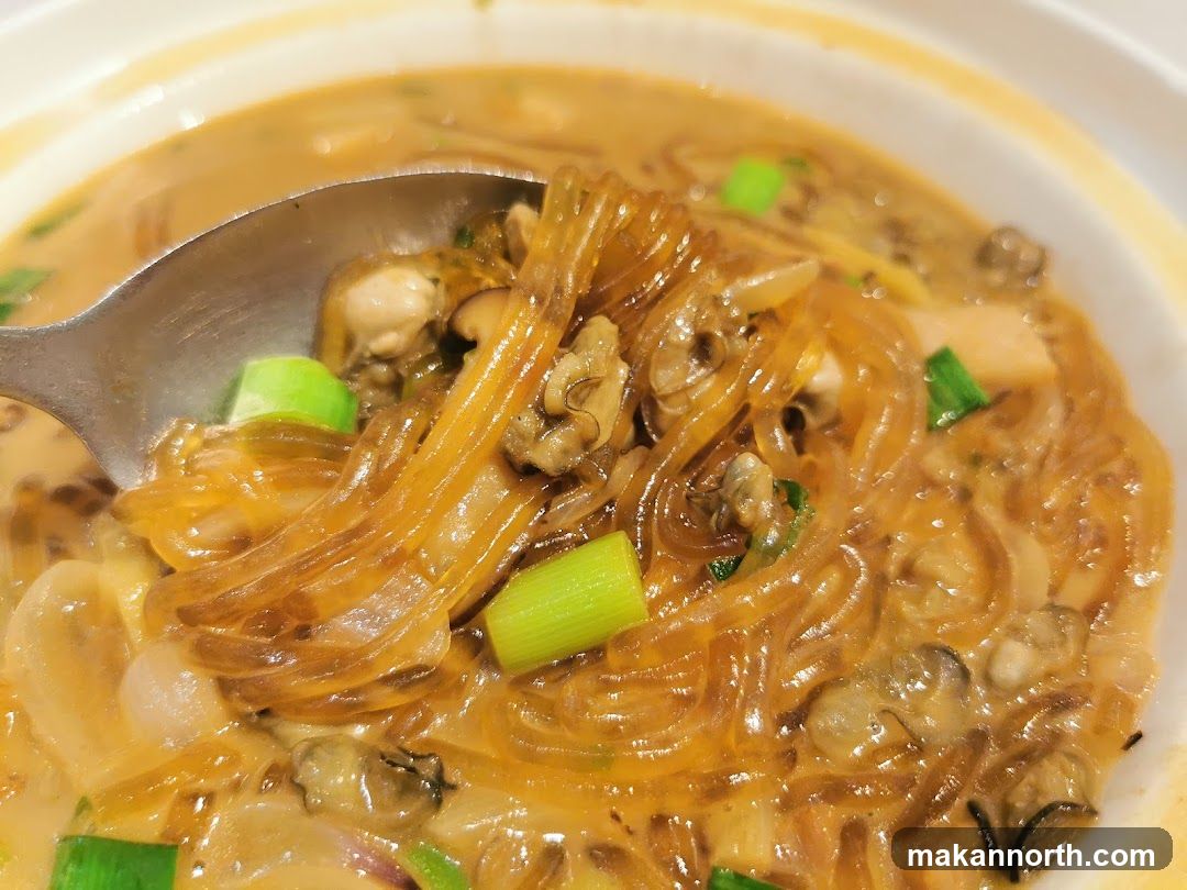 Oyster and Noodle Soup