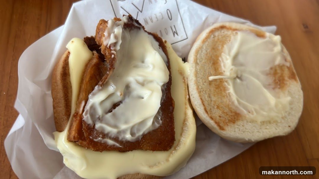 Sandwich with Creamy Sauce