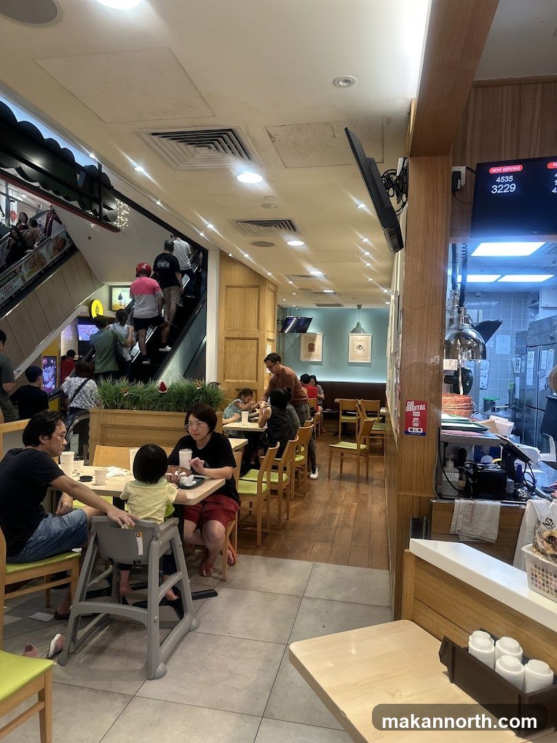 Restaurant Interior with Diners