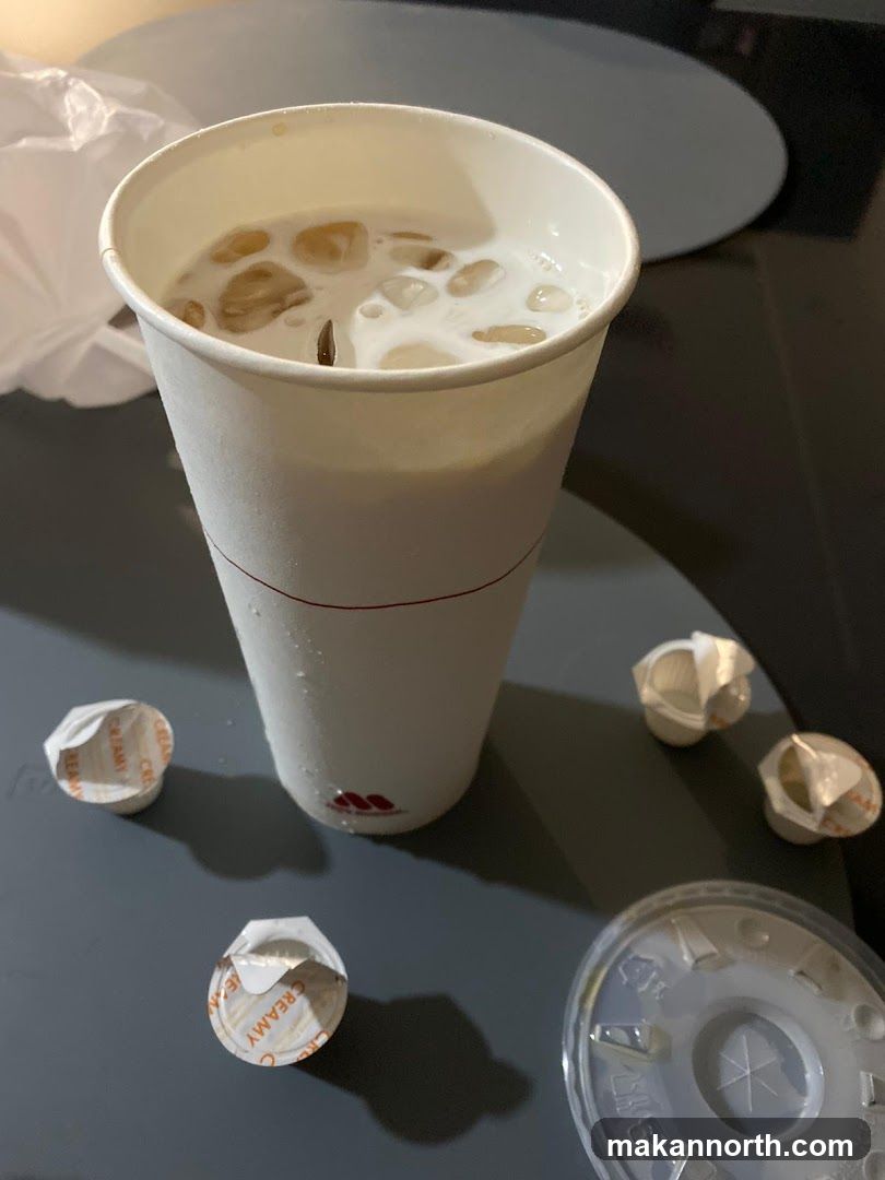 Iced Coffee with Creamers