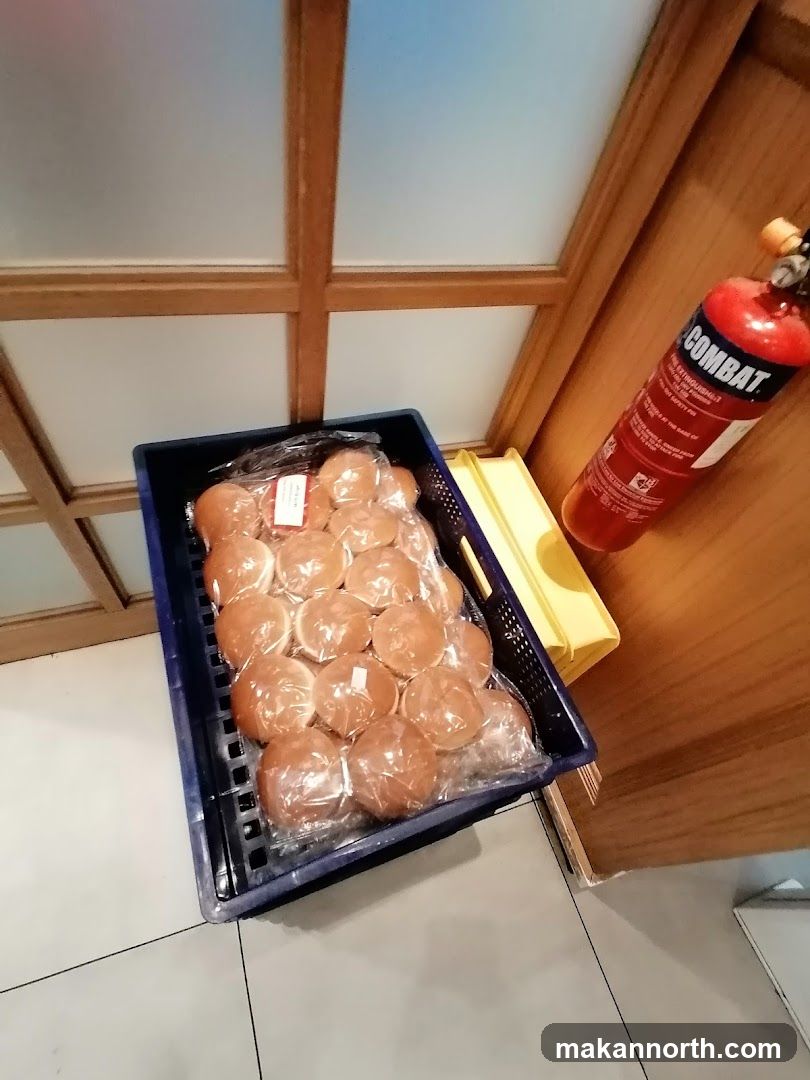 Bread Rolls in a Crate