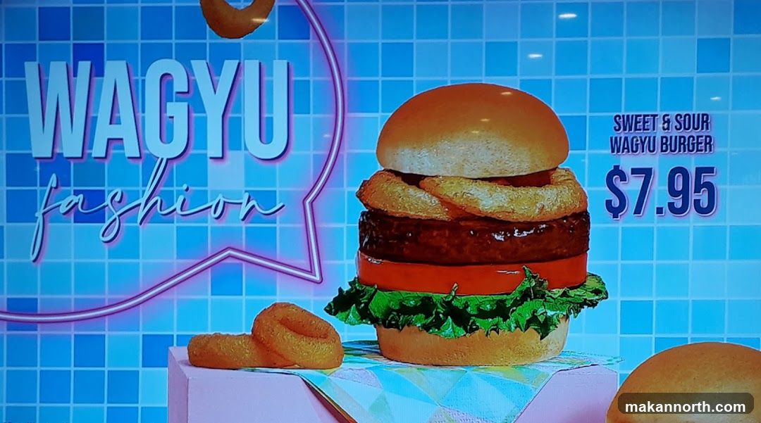 Sweet & Sour Wagyu Burger