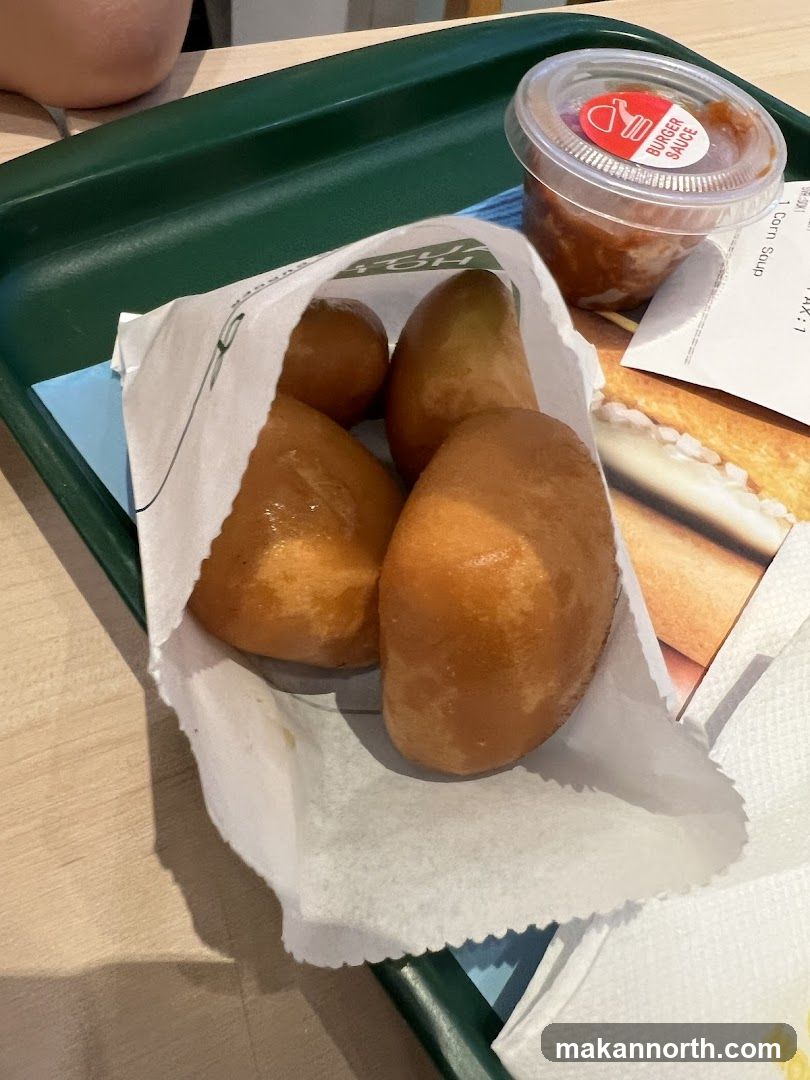 Fried Pastries with Sauce