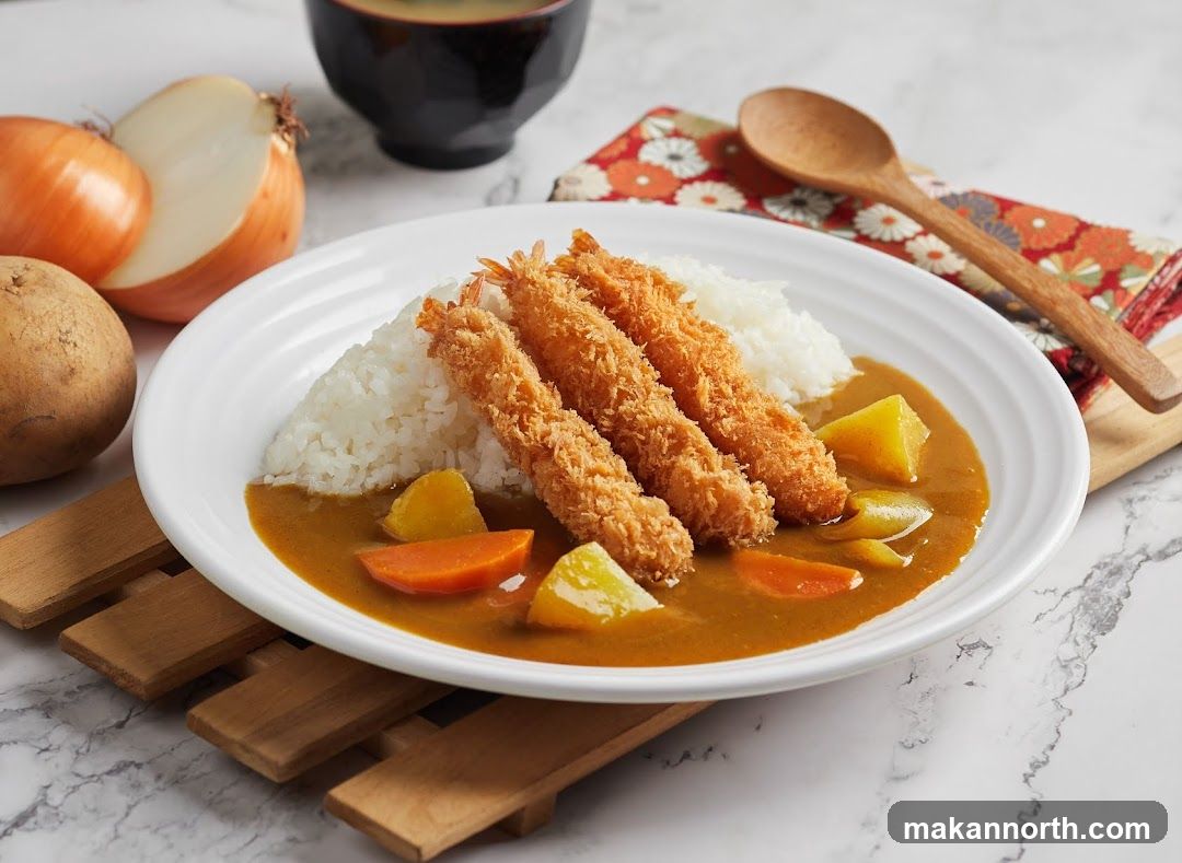 Shrimp Curry with Rice