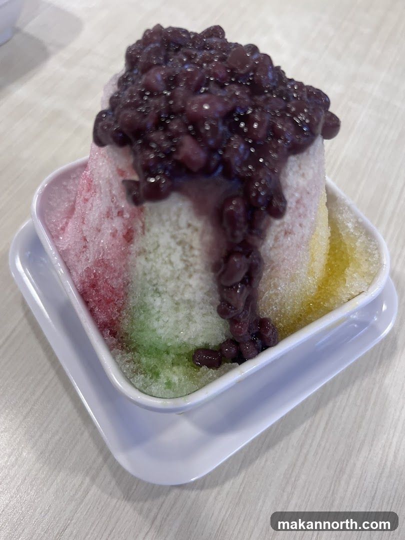 Shaved Ice with Red Beans