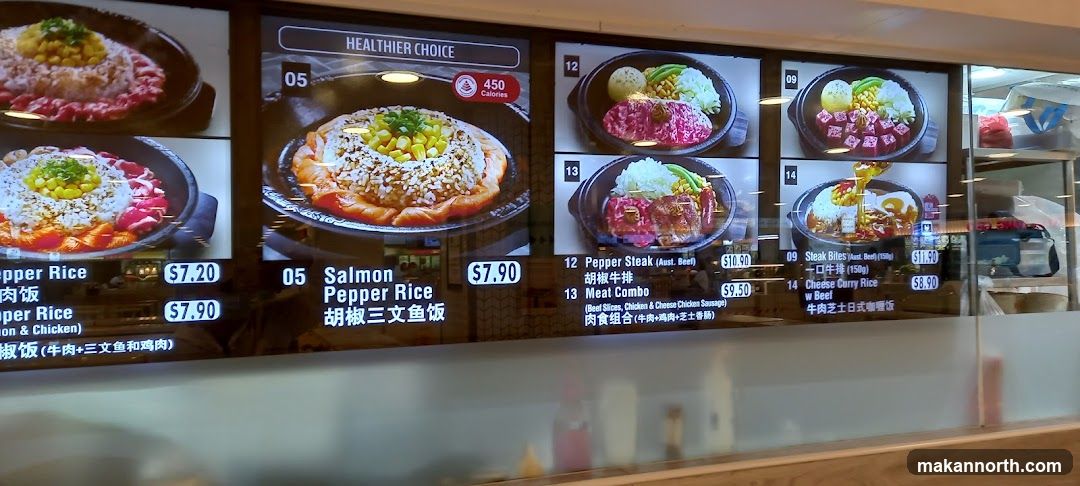 Menu Display